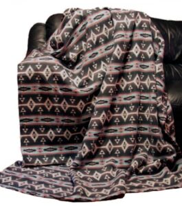 China Custom Design Printed Polar Fleece Throw Blanket1