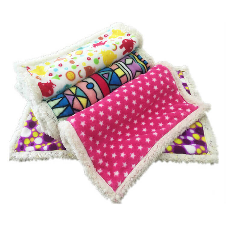 Cute Pattern Printed Personalized Sherpa Blanket