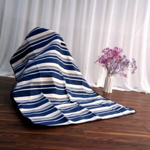 custom washable striped picnic rug blanket