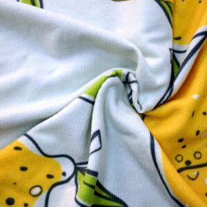 Custom Beach Towels with Cute Lemon Printed5