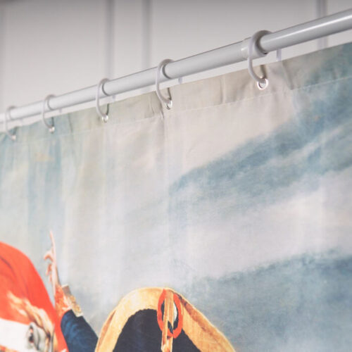 Custom Bathroom Curtains with Famous Paintings - Image 3
