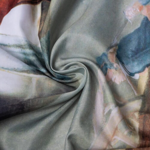 Custom Bathroom Curtains with Famous Paintings - Image 4
