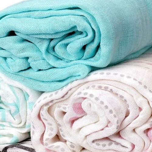 Custom Baby Swaddle Blankets Wholesale Infant Cotton Blanket - Image 5