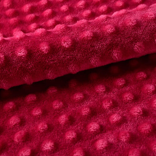 Custom Design Fleece Minky Dot Baby Blanket Wholesale - Image 5