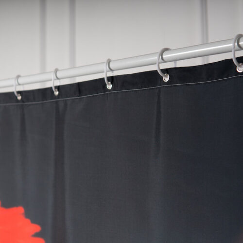 Custom-Fabric-Shower-Curtains-with-Parrot-Picture