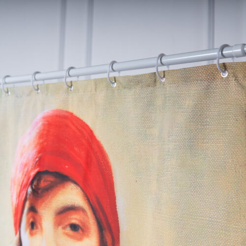 Alternative view of Custom Famous Painting Shower Curtain in Bulk