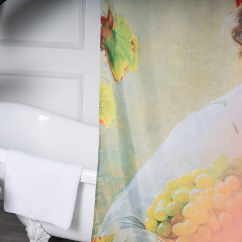 Custom Famous Painting Shower Curtain in Bulk - Image 5