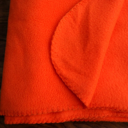 Plain Red Polar Custom Logo Blankets - Image 3