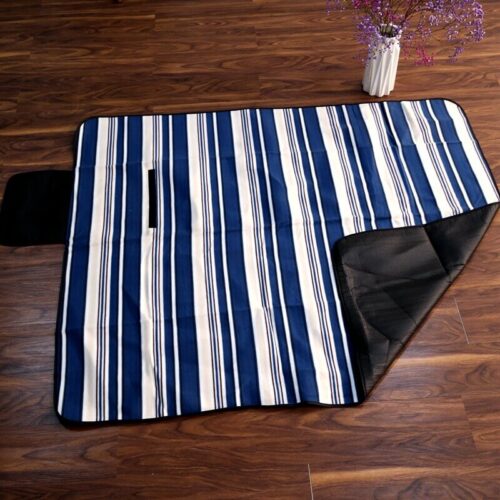 Custom-Washable-Striped-Picnic-Rug-Blanket