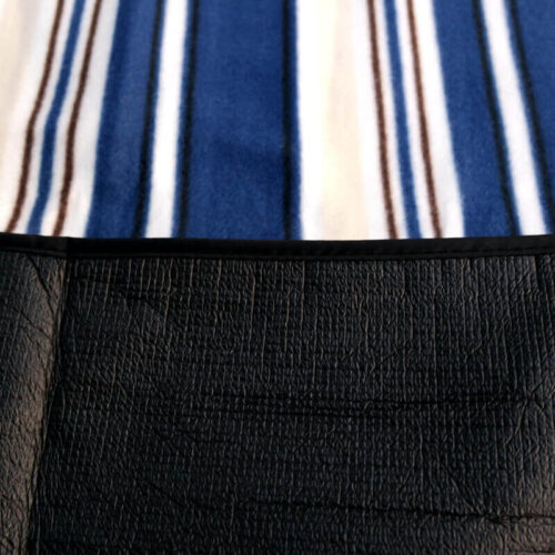 Custom Washable Striped Picnic Rug Blanket - Image 3