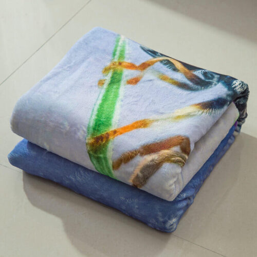 Cute Bee Flannel Fleece Blanket - Image 5