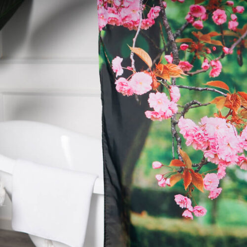 Personalized Shower Curtain with Photo Printed - Image 5