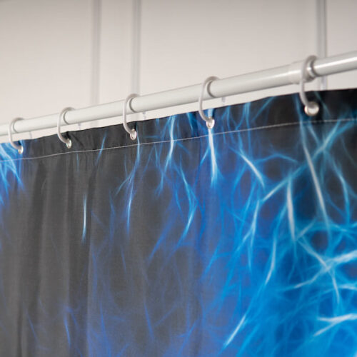 100% Polyester Shower Curtains With Lion Printed - Image 4