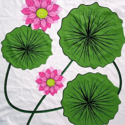 Wholesale Beautiful Beach Towels with Lotus Flower Printing - Image 4