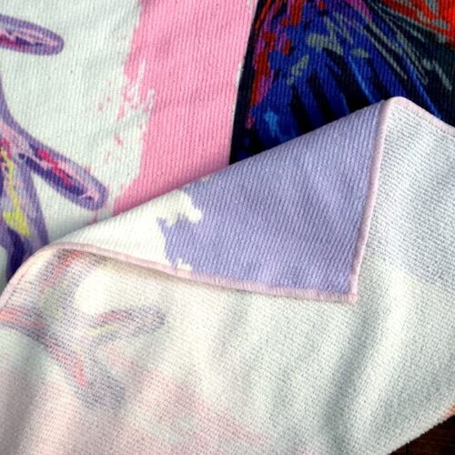 Custom Printed Beach Towels with Rectangle Shape - Image 3