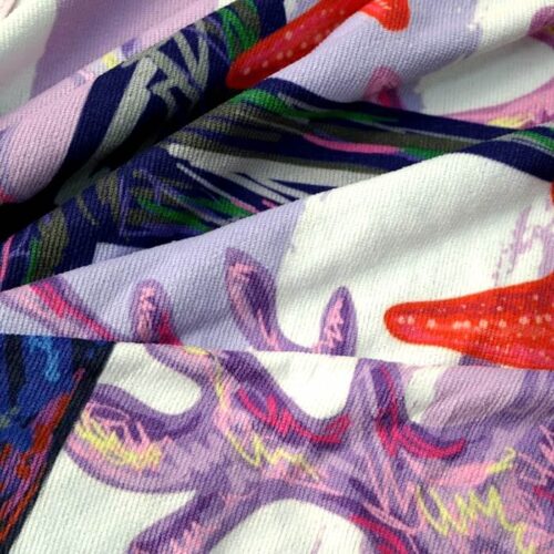 Custom Printed Beach Towels with Rectangle Shape - Image 4