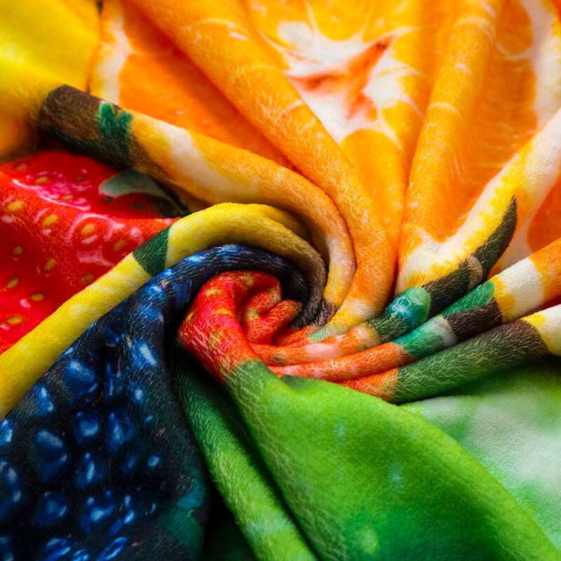 bulk custom fleece blankets from China manufacturer