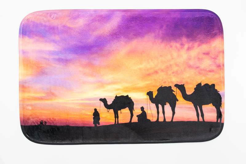 Soft bedroom floor mat for cozy comfort
