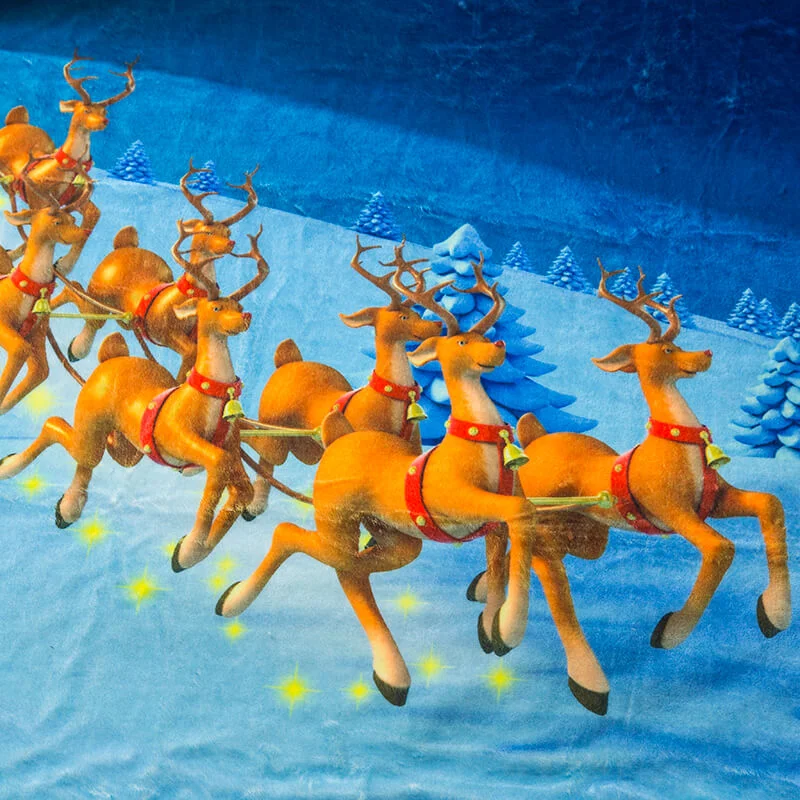 Fleece Blanket Christmas Gift