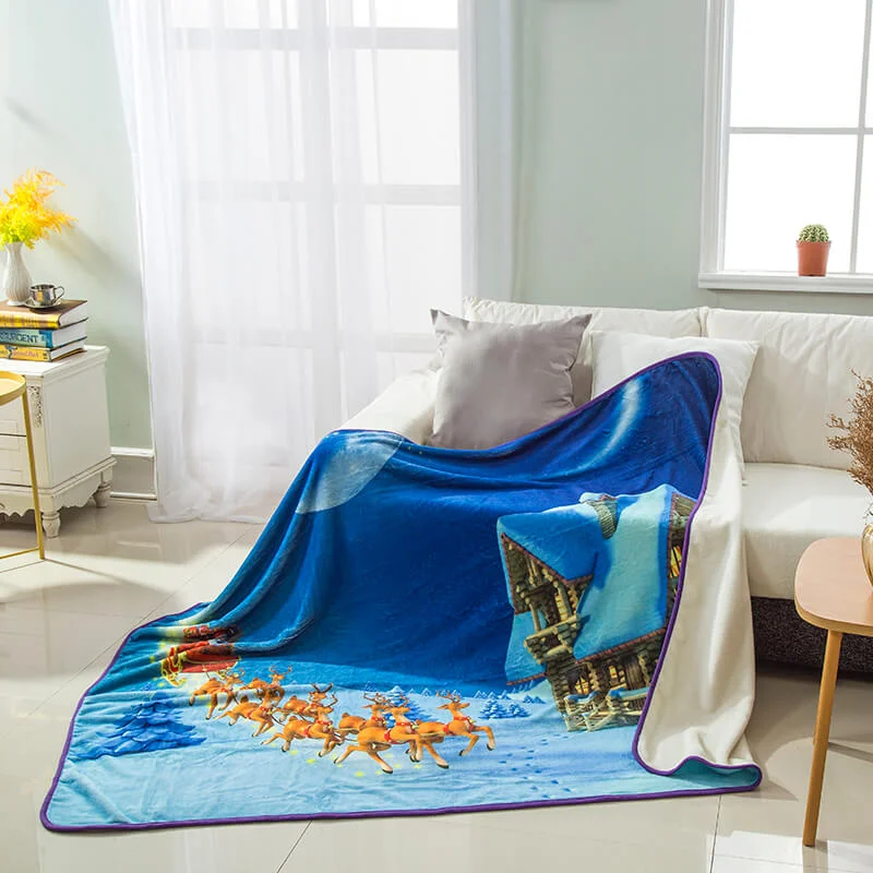 Fleece Blanket Housewarming Gift