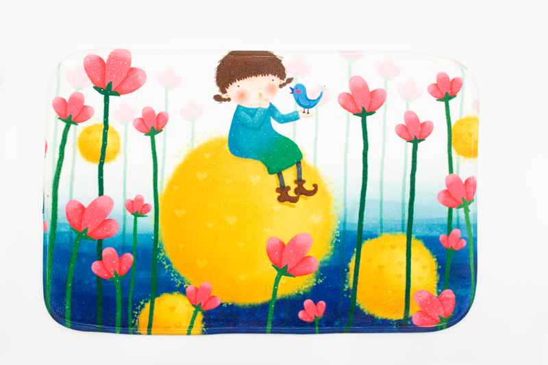Bedroom floor mat